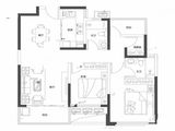 佳兆业天御_3室2厅2卫 建面106平米