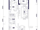 惠东国际新城_1室2厅1卫 建面60平米