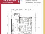 保利上城_3室2厅2卫 建面102平米