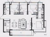 金融街融穗华府_4室2厅2卫 建面108平米