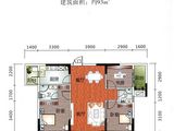 格林春天_3室2厅2卫 建面93平米