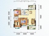 粤宇碧水湾_3室2厅2卫 建面103平米