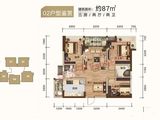 上城嘉泰_3室2厅2卫 建面87平米