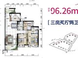 时代春树里_3室2厅2卫 建面96平米