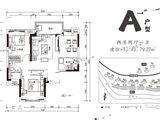 海伦堡温泉谷_2室2厅1卫 建面79平米