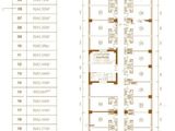 东润知寓_3层户型平面分布图 建面45平米