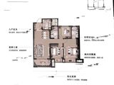 新力琥珀园_3室2厅2卫 建面110平米