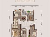 联发君领西城_4室2厅2卫 建面133平米