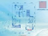 海上海国际城_1室2厅1卫 建面106平米