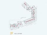 首创嘉陵十里_S9商业街2F分布图 建面57平米