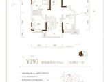 碧桂园领港府_3室2厅1卫 建面95平米