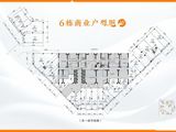 融创玖樾台_6栋商业户型图-1F 建面70平米