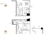 武汉美桥富力广场_3室2厅2卫 建面88平米