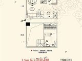 金轮峰华_1室1厅1卫 建面38平米