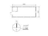 柠檬时代广场_1室1厅1卫 建面34平米