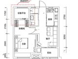 绿地微客公园_1室1厅1卫 建面57平米