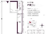 恒大水晶国际广场_1室1厅1卫 建面70平米