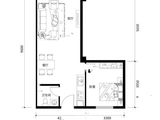 高远时光城_1室2厅1卫 建面76平米