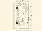 枫桥家园_1室1厅1卫 建面52平米