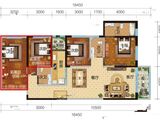 新时代广场_4室2厅3卫 建面130平米