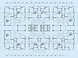 麒麟商务大厦_二至三十层平面图2 建面0平米