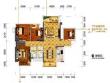 大唐盛世_4室2厅2卫 建面116平米