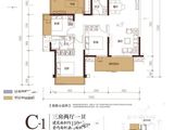 融创九棠府_4室2厅2卫 建面110平米