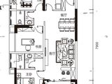 宁海尚峰2期_3室2厅1卫 建面96平米