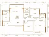 花曼丽舍_3室2厅2卫 建面100平米