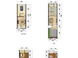 天和琅峰水岸_排屋P5户型约174平方米 建面174平米