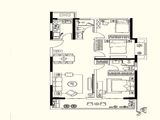 璀璨绿翠花园_3室2厅2卫 建面114平米