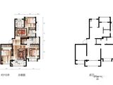 织金华庭_3室2厅2卫 建面115平米