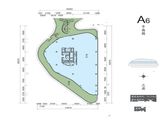 骏豪中央公园广场写字楼_A6号楼三层平面图 建面0平米