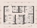 北岸中心_3室2厅1卫 建面109平米