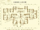 恒大翡翠华庭_3室2厅1卫 建面103平米