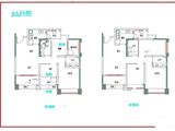 中铁骑士府邸_2室2厅2卫 建面90平米