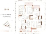 蓝光雍锦世家_4室2厅3卫 建面175平米