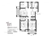 万江共和新城_3室2厅2卫 建面130平米