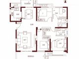 电建地产郑州泷悦华庭_4室2厅2卫 建面143平米