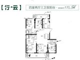 名门翠园_4室2厅3卫 建面173平米