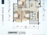 方直星澜_3室2厅2卫 建面102平米