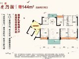 碧桂园合景美的阅江府_4室2厅2卫 建面144平米