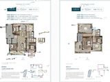 金地中梁西江雅苑_5室2厅3卫 建面150平米