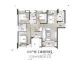 马銮湾1号_4室2厅2卫 建面128平米