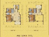 西湖水印嘉苑_4室3厅4卫 建面227平米