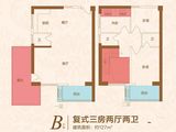 创力悦湾_3室2厅2卫 建面127平米