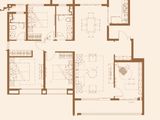 融创桃源府_4室2厅2卫 建面145平米