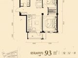 仁和鑫苑_2室2厅1卫 建面93平米