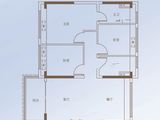 领南丨星河荣誉_4室2厅2卫 建面128平米