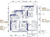 佳兆业滨江壹号_3室2厅2卫 建面109平米